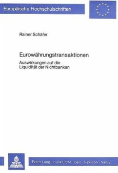 Eurowährungstransaktionen - Schäfer, Rainer