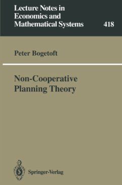 Non-Cooperative Planning Theory - Bogetoft, Peter