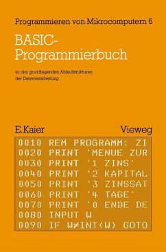 BASIC-Programmierbuch - Kaier, Ekkehard