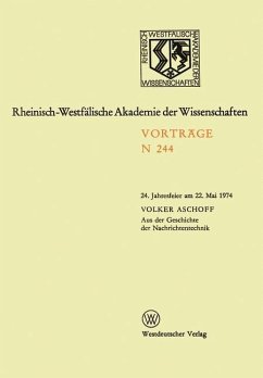 Aus der Geschichte der Nachrichtentechnik - Aschoff, Volker