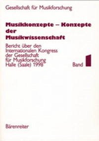 Musikkonzepte - Konzepte der Musikwissenschaft - Eberl, Kathrin / Ruf, Wolfgang