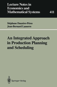 An Integrated Approach in Production Planning and Scheduling - Dauzere-Peres, Stephane;Lasserre, Jean-Bernard