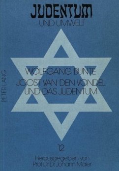 Cover Joost van den Vondel und das Judentum