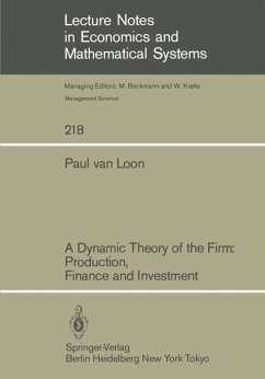 A Dynamic Theory of the Firm: Production, Finance and Investment - Loon, Paul van