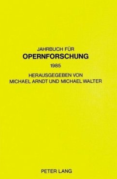 Jahrbuch für Opernforschung