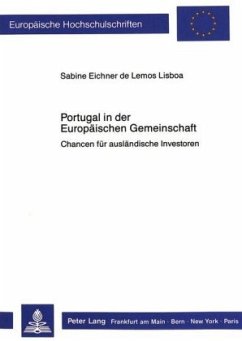 Cover Portugal in der Europäischen Gemeinschaft