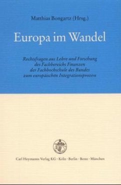 Europa im Wandel - Bongartz, Matthias (Hrsg.)