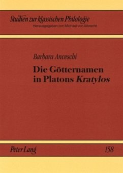 Die Götternamen in Platons 