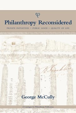 Philanthropy Reconsidered - McCully, George