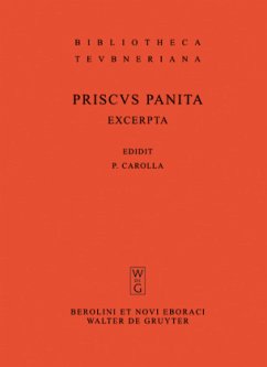 Excerpta et fragmenta - Panita, Priscus