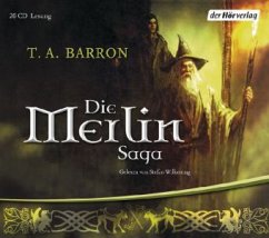 Die Merlin Saga, 20 Audio-CDs - Barron, T. A.