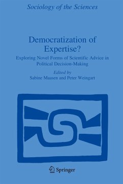 Democratization of Expertise? - Maasen, Sabine / Weingart, P. (ed.)