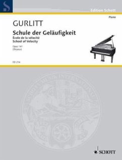 Schule der Geläufigkeit op.141, für Klavier - Schule der Geläufigkeit