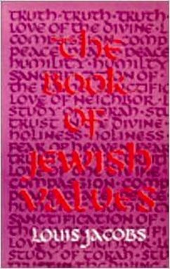 Books of Jewish Values - Jacobs, Louis