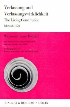 Cover Weltmacht ohne Politik?