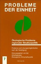 Ökologische Probleme regionaler Strukturpolitik