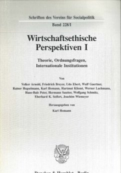 Cover Wirtschaftsethische Perspektiven I.
