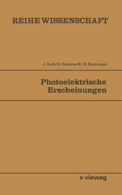 Photoelektrische Erscheinungen - Auth, Joachim