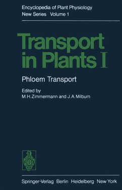 Transport in plants 1. Phloem transport / ed. by M. H. Zimmermann and J. A. Milburn. Contributors: M. J. P. Canny ...