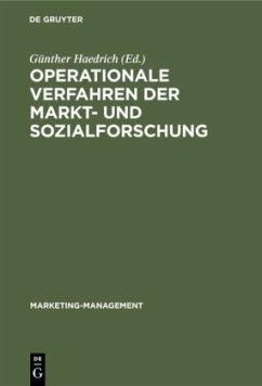 Operationale Verfahren der Markt- und Sozialforschung