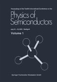 Proceedings of the Twelfth International Conference on the Physics of Semiconductors