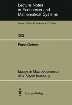Essays in Macroeconomics of an Open Economy - Gehrels, Franz