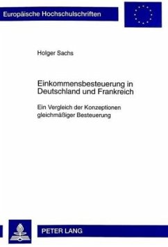 Cover Einkommensbesteuerung in Deutschland und Frankreich