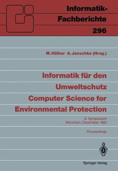 Informatik für den Umweltschutz / Computer Science for Environmental Protection