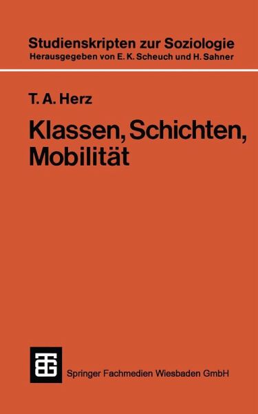 Klassen, Schichten, Mobilität Klassen, Schichten, Mobilität