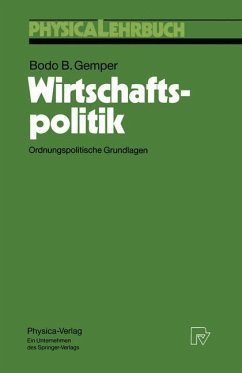 Wirtschaftspolitik - Gemper, Bodo B.