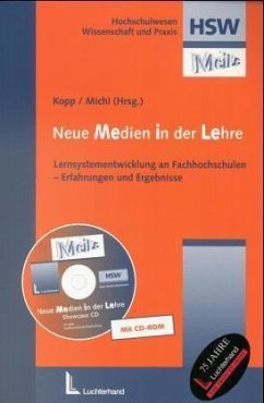 Neue Medien in der Lehre (MeiLe), m. CD-ROM - Herbert Kopp, Werner Michl