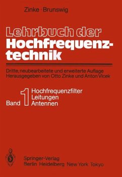 Lehrbuch der Hochfrequenztechnik - Brunswig, Heinrich; Zinke, Otto