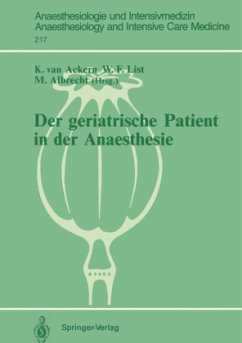 Der geriatrische Patient in der Anaesthesie