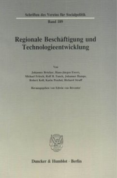 Regionale Beschäftigung und Technologieentwicklung. - Böventer, Edwin von (Hrsg.)