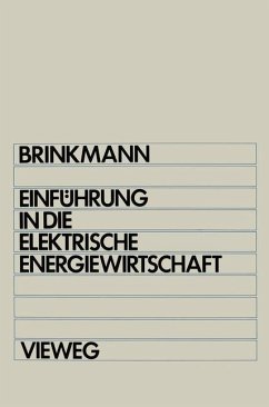 Einführung in die elektrische Energiewirtschaft - Brinkmann, Karl