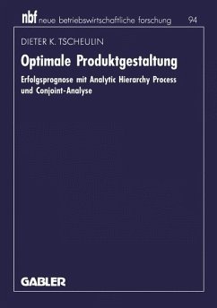 Optimale Produktgestaltung - Tscheulin, Dieter K.
