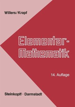 Elementar-Mathematik - Willers, F. A.;Krapf, K. G.