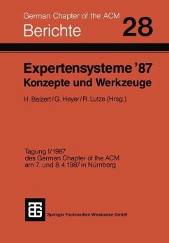 Expertensysteme ¿87 Konzepte und Werkzeuge