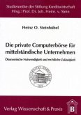 Die private Computerbörse für mittelständische Unternehmen. Die private Computerbörse für mittelständische Unternehmen.