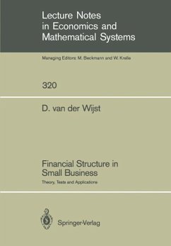 Financial Structure in Small Business - Wijst, Dominicus van der