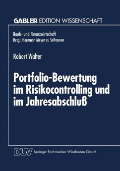 Portfolio-Bewertung im Risikocontrolling und im Jahresabschluß - Walter, Robert