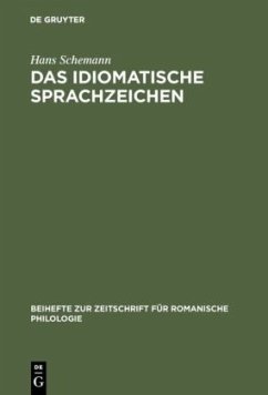 Das idiomatische Sprachzeichen - Schemann, Hans