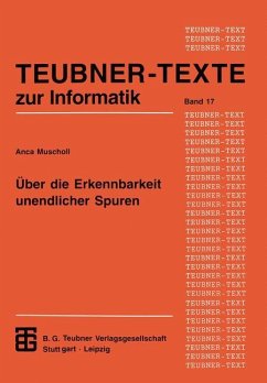 Über die Erkennbarkeit unendlicher Spuren - Muscholl, Anca