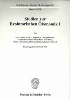 Cover Studien zur Evolutorischen Ökonomik I.