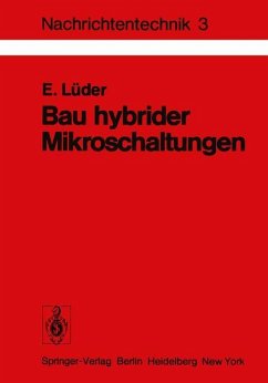 Bau hybrider Mikroschaltungen - Lüder, Ernst