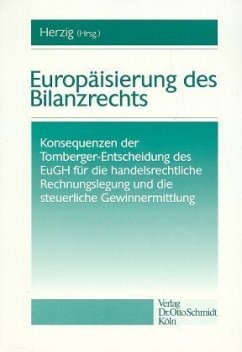Cover Europäisierung des Bilanzrechts