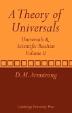 A Theory of Universals