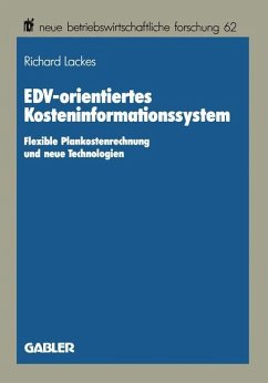 EDV-orientiertes Kosteninformationssystem - Lackes, Richard