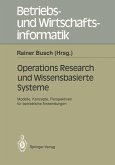 Operations Research und Wissenbasierte Systeme