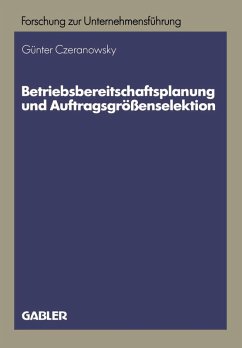 Cover Betriebsbereitschaftsplanung und Auftragsgrößenselektion